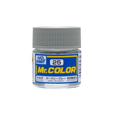 Mr Hobby (Gunze) C025 Mr Color Semi Gloss Sea Grey Lacquer Paint 10ml